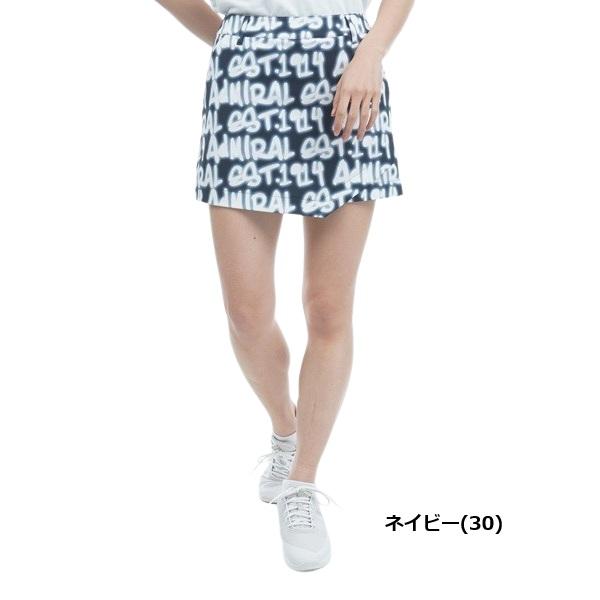 アドミラル ゴルフ レディース スプレーロゴプリント キュロットパンツ ADMIRAL ADLA310 | Admiral Golf | 03