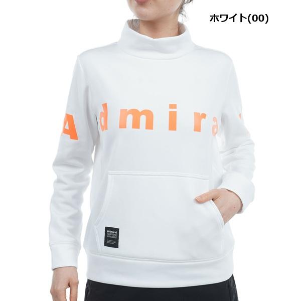 アドミラル ゴルフ レディース ロゴ モックネック スウェット ADMIRAL GOLF ADLA477 秋冬モデル | Admiral Golf | 01