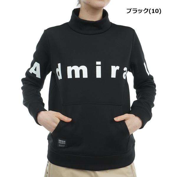 アドミラル ゴルフ レディース ロゴ モックネック スウェット ADMIRAL GOLF ADLA477 秋冬モデル | Admiral Golf | 02