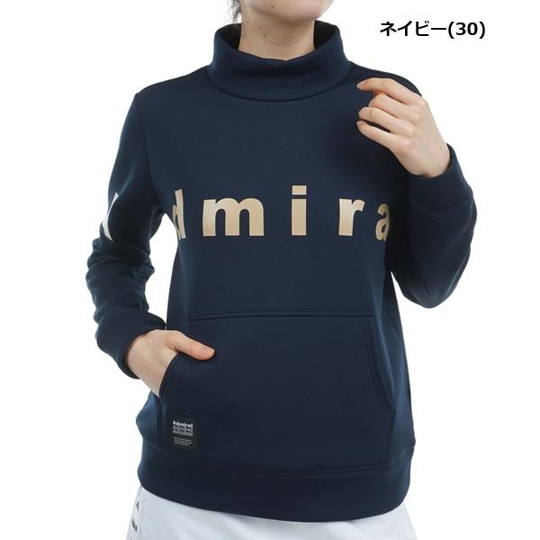 アドミラル ゴルフ レディース ロゴ モックネック スウェット ADMIRAL GOLF ADLA477 秋冬モデル | Admiral Golf | 03