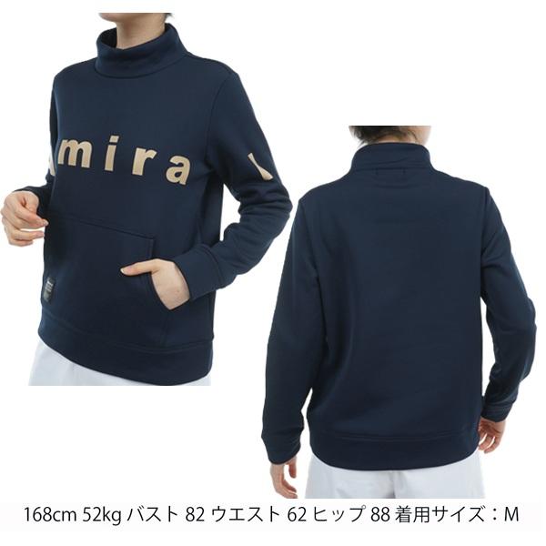 アドミラル ゴルフ レディース ロゴ モックネック スウェット ADMIRAL GOLF ADLA477 秋冬モデル | Admiral Golf | 06