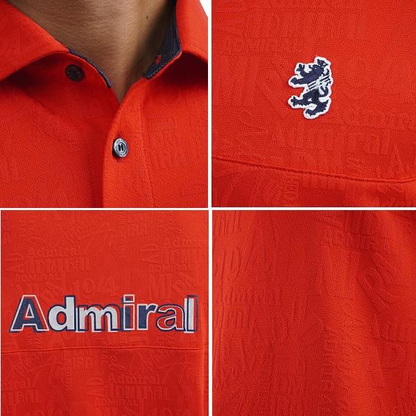 アドミラル ゴルフ メンズ ロゴジャガード ショートスリーブシャツ ADMIRAL ADMA269 【2022年秋冬モデル】 | Admiral Golf | 10