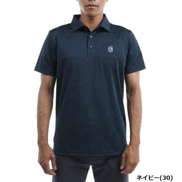アドミラル ゴルフ メンズ ロゴジャガード ショートスリーブシャツ ADMIRAL ADMA269 【2022年秋冬モデル】 | Admiral Golf | 03