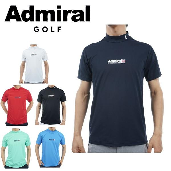 アドミラル ゴルフ メンズ  ベーシックフロントロゴ モックネックシャツ ADMIRAL  ADMA313 | Admiral Golf