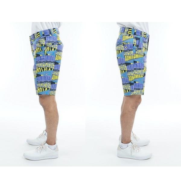 Admiralゴルフ メンズ コンパスモチーフ ストレッチショートパンツ Admiral Golf アドミラル ゴルフ メンズ コンパスモチーフ