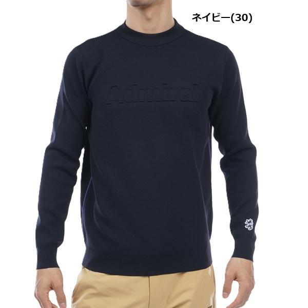アドミラル ゴルフ メンズ エンボスロゴ　クルーネックセーター ADMIRAL ADMA361 | Admiral Golf | 04