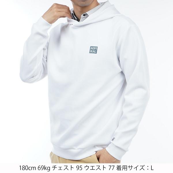 アドミラル ゴルフ メンズ エンボスグラフィック ダンボールニット フーディー ADMIRAL ADMA368 2023年秋冬モデル | Admiral Golf | 04