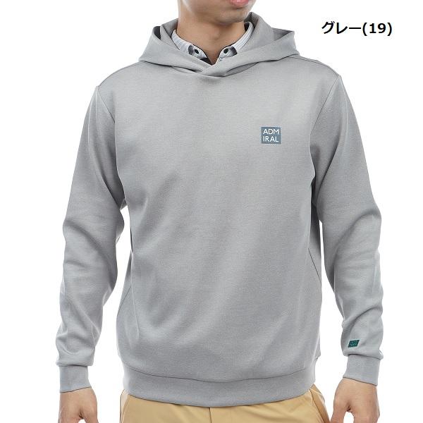 アドミラル ゴルフ メンズ エンボスグラフィック ダンボールニット フーディー ADMIRAL ADMA368 2023年秋冬モデル | Admiral Golf | 03