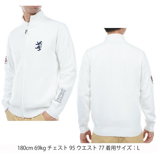 アドミラル ゴルフ メンズ フラッグ ジップアップセーター ADMIRAL ADMA374 | Admiral Golf | 06