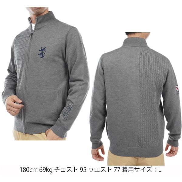 アドミラル ゴルフ メンズ フラッグ ジップアップセーター ADMIRAL ADMA374 | Admiral Golf | 08
