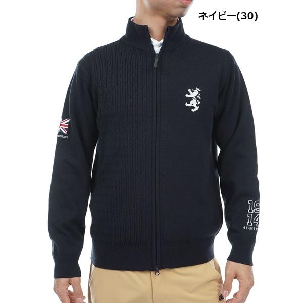 アドミラル ゴルフ メンズ フラッグ ジップアップセーター ADMIRAL ADMA374 | Admiral Golf | 04