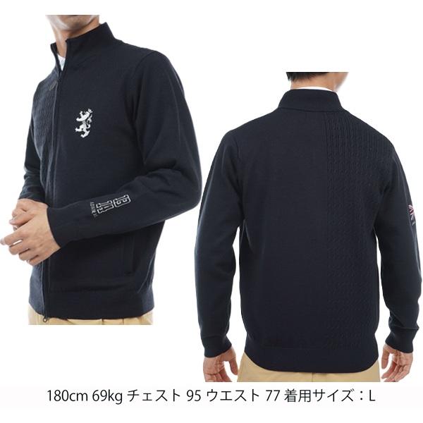 アドミラル ゴルフ メンズ フラッグ ジップアップセーター ADMIRAL ADMA374 | Admiral Golf | 09