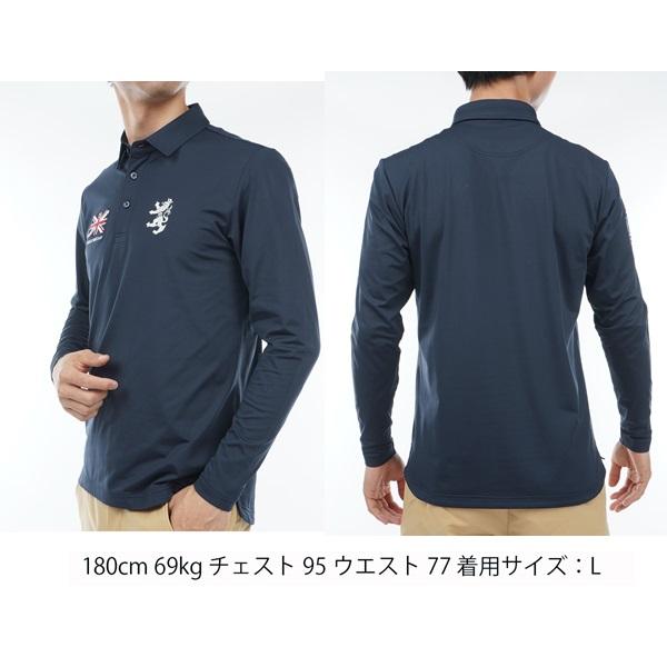 希少・美品！admiralメンズL L Admiral Golf アドミラルゴルフ フラッグ 半袖 ポロシャツ