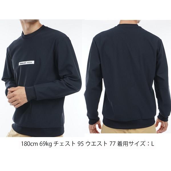 アドミラル ゴルフ メンズ ウォームストレッチ クルーネックスウェット ADMIRAL ADMA386 | Admiral Golf | 05