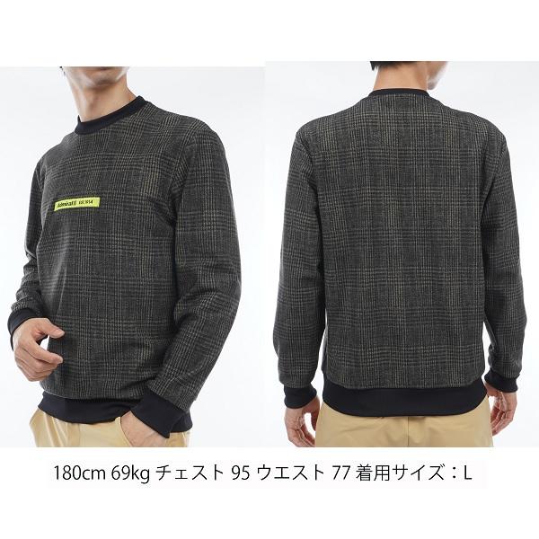 アドミラル ゴルフ メンズ ウォームストレッチ クルーネックスウェット ADMIRAL ADMA386 | Admiral Golf | 06