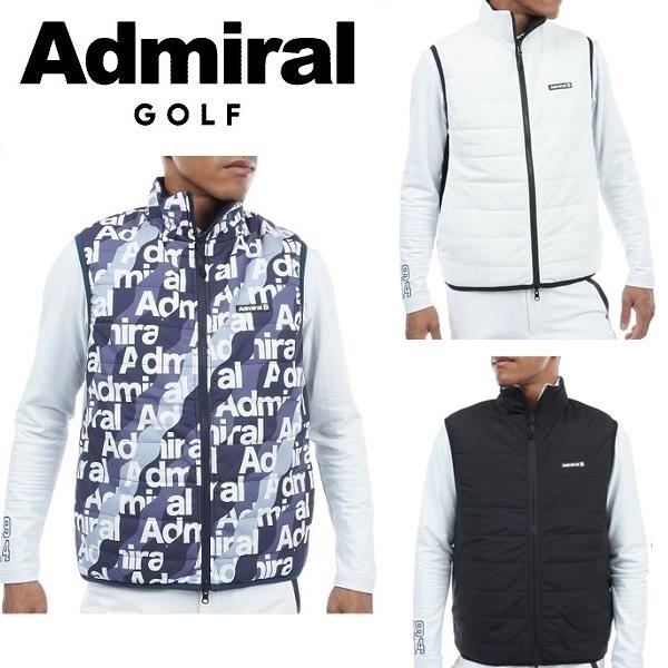 アドミラル ゴルフ メンズ パデッド フリースコンビ リバーシブルベスト ADMIRAL ADMA391 2023年秋冬モデル | Admiral Golf