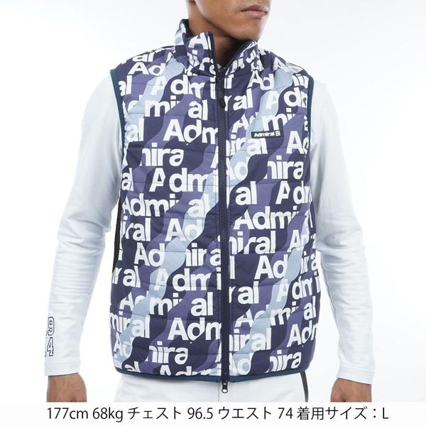 アドミラル ゴルフ メンズ パデッド フリースコンビ リバーシブルベスト ADMIRAL ADMA391 2023年秋冬モデル | Admiral Golf | 10