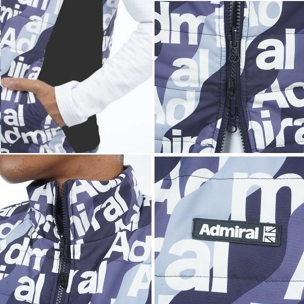アドミラル ゴルフ メンズ パデッド フリースコンビ リバーシブルベスト ADMIRAL ADMA391 2023年秋冬モデル | Admiral Golf | 12