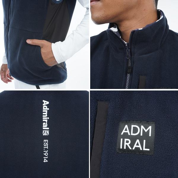 アドミラル ゴルフ メンズ パデッド フリースコンビ リバーシブルベスト ADMIRAL ADMA391 2023年秋冬モデル | Admiral Golf | 14