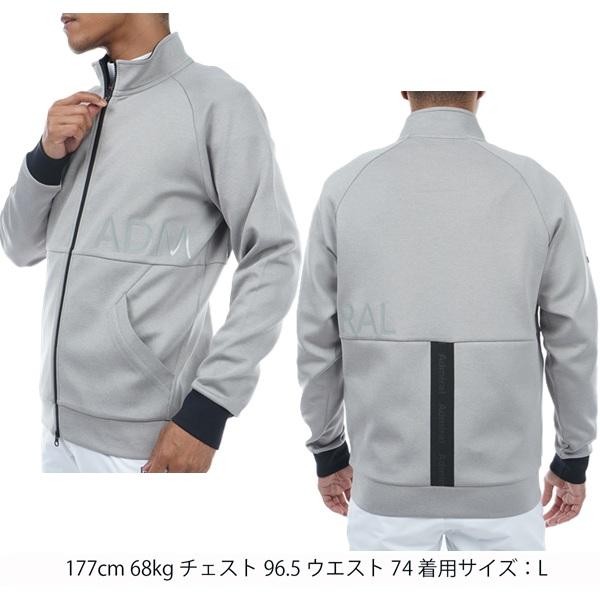 アドミラル ゴルフ メンズ ダンボールニット　パフォーマンストラックジャケット ADMIRAL ADMA398 | Admiral Golf | 06