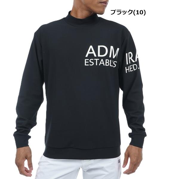 アドミラル ゴルフ メンズ ビッグロゴ ロングスリーブ モックネックシャツ ADMIRAL ADMA3A1 | Admiral Golf | 02