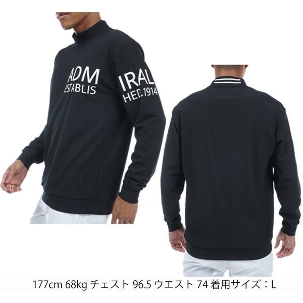 アドミラル ゴルフ メンズ ビッグロゴ ロングスリーブ モックネックシャツ ADMIRAL ADMA3A1 | Admiral Golf | 05
