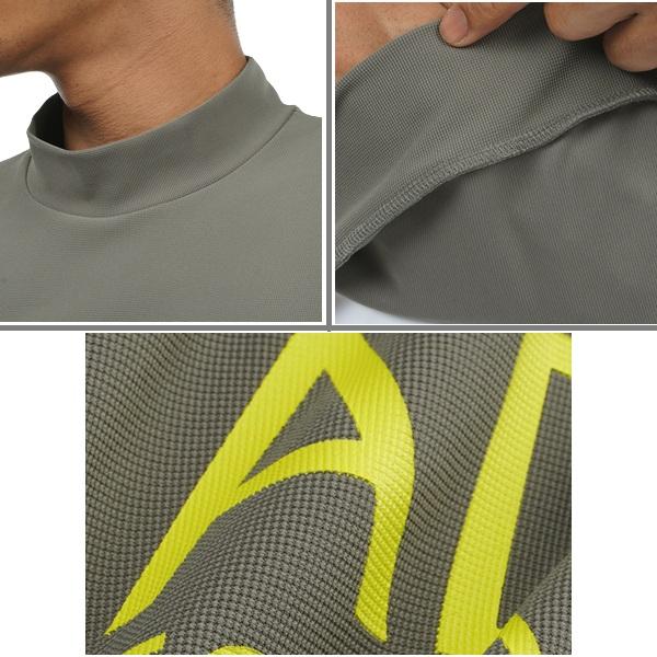 アドミラル ゴルフ メンズ ビッグロゴ ロングスリーブ モックネックシャツ ADMIRAL ADMA3A1 | Admiral Golf | 09