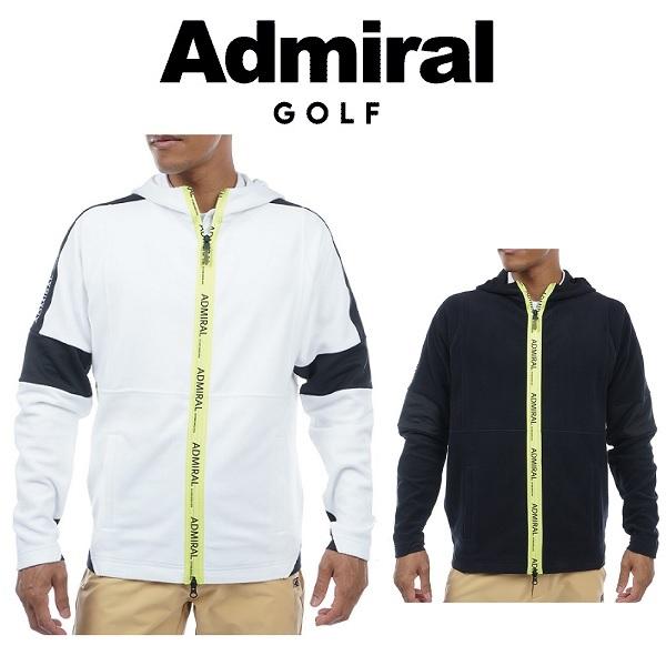 アドミラル ゴルフ メンズ ストレッチフリース ジップアップ パフォーマンスフーディー ADMIRAL ADMA3A4 2023年秋冬モデル | Admiral Golf