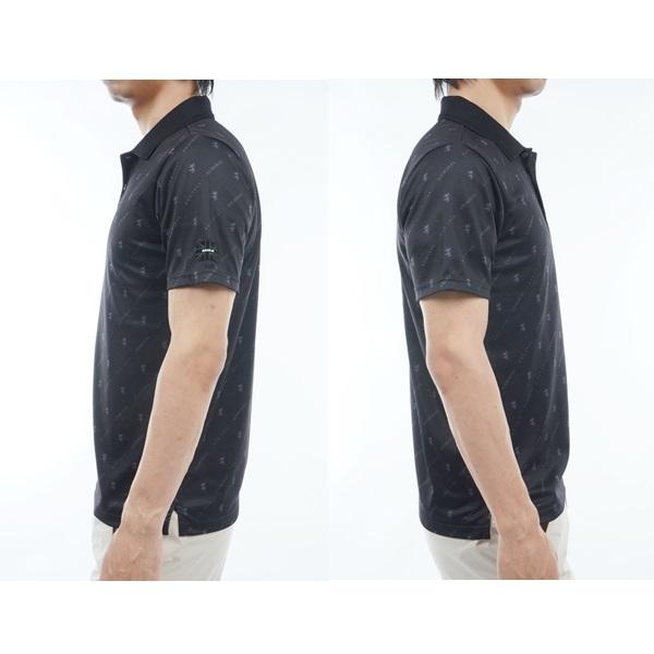 アドミラル ゴルフ メンズ モノグラム ポロシャツ ADMIRAL GOLF ADMA415 2024年春夏モデル | Admiral Golf | 09