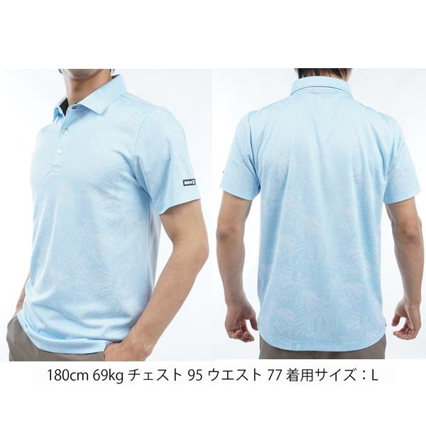 Admiral Golf アドミラル ゴルフ メンズ リーフジャカード
