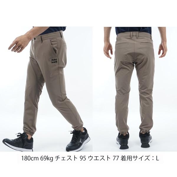 アドミラル ゴルフ メンズ バックディンプル テーパード イージーパンツ ADMIRAL GOLF ADMA437 2024年春夏モデル | Admiral Golf | 06