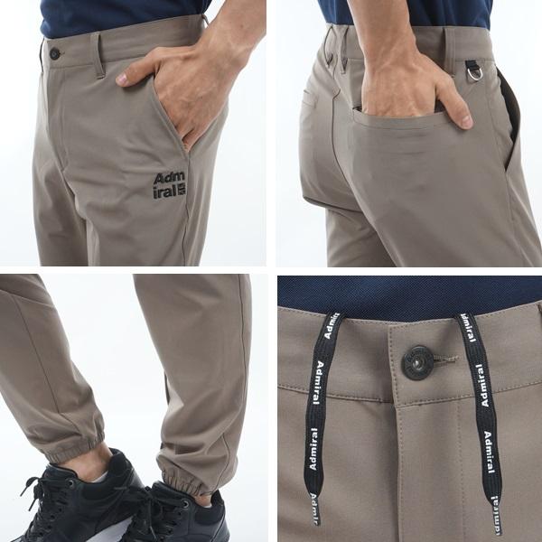 アドミラル ゴルフ メンズ バックディンプル テーパード イージーパンツ ADMIRAL GOLF ADMA437 2024年春夏モデル | Admiral Golf | 08