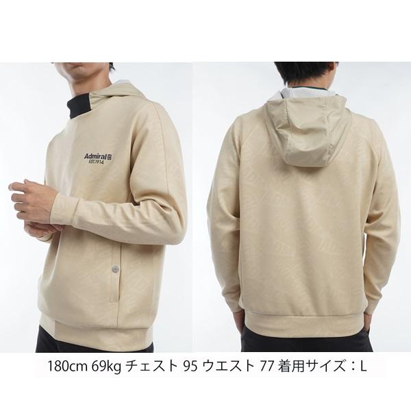 アドミラル ゴルフ メンズ エンボスロゴ ダンボールパーカ ADMIRAL GOLF ADMA451 秋冬モデル | Admiral Golf | 04