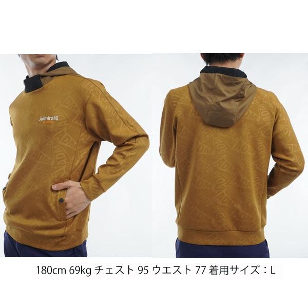 アドミラル ゴルフ メンズ エンボスロゴ ダンボールパーカ ADMIRAL GOLF ADMA451 秋冬モデル | Admiral Golf | 06