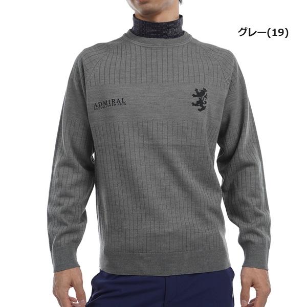 アドミラル ゴルフ メンズ ビックランパント クルーネックセーター ADMIRAL GOLF ADMA472 2024年秋冬モデル | Admiral Golf | 02
