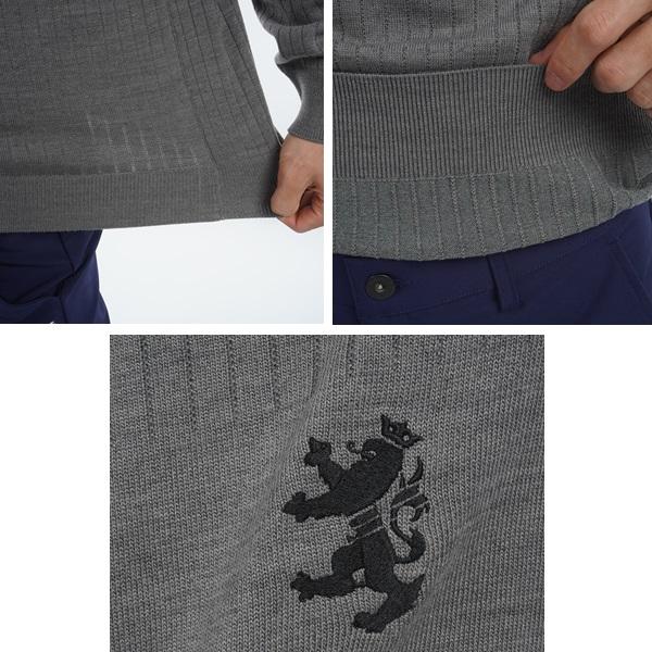 アドミラル ゴルフ メンズ ビックランパント クルーネックセーター ADMIRAL GOLF ADMA472 2024年秋冬モデル | Admiral Golf | 08