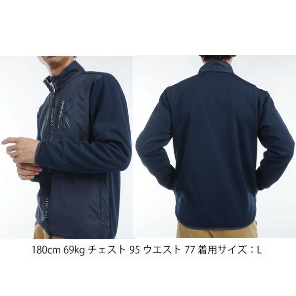 アドミラル ゴルフ メンズ ハイブリッド ジップアップスウェット ADMIRAL GOLF ADMA479 秋冬モデル | Admiral Golf | 05