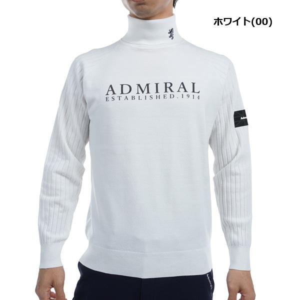 アドミラル ゴルフ メンズ 2段ロゴ タートルセーター ADMIRAL GOLF ADMA481 秋冬モデル | Admiral Golf | 04