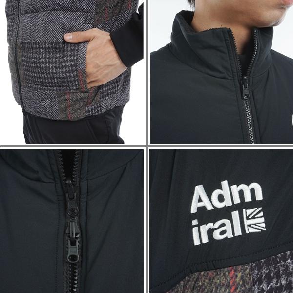 アドミラル ゴルフ メンズ リバーシブル フリースコンビベスト ADMIRAL ADMA487 秋冬モデル | Admiral Golf | 13