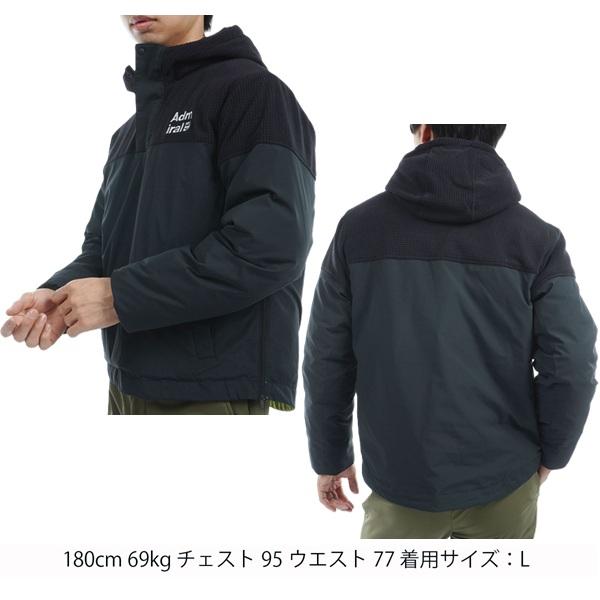 アドミラル ゴルフ メンズ ボアミックス 中綿ハーフジップアノラック ADMIRAL GOLF ADMA488 秋冬モデル | Admiral Golf | 05