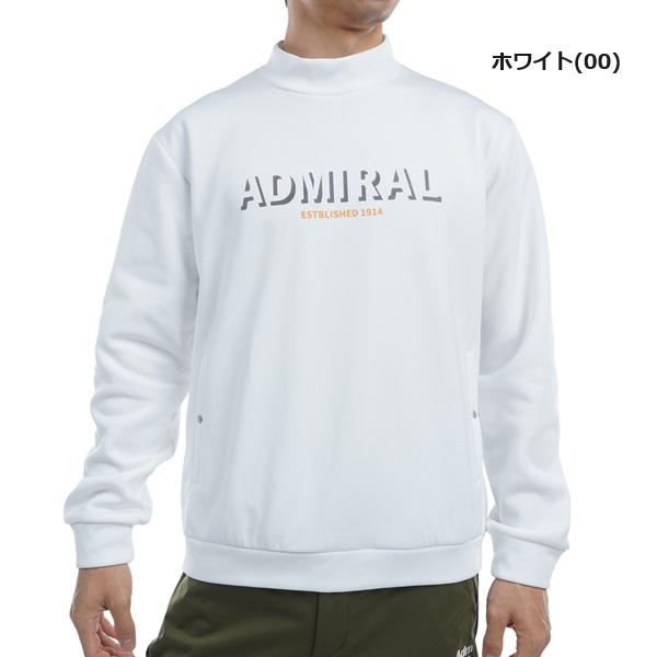 アドミラル ゴルフ メンズ ロゴモックネック スウェット ADMIRAL GOLF ADMA492 秋冬モデル | Admiral Golf | 01