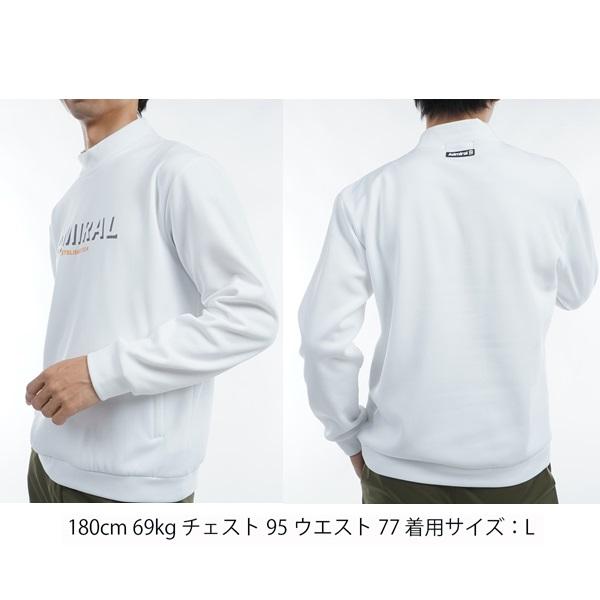 アドミラル ゴルフ メンズ ロゴモックネック スウェット ADMIRAL GOLF ADMA492 秋冬モデル | Admiral Golf | 05
