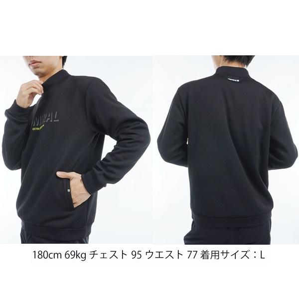 アドミラル ゴルフ メンズ ロゴモックネック スウェット ADMIRAL GOLF ADMA492 秋冬モデル | Admiral Golf | 08