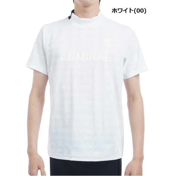 アドミラル ゴルフ メンズ ストライプジャガード モックネックシャツ ADMIRAL GOLF ADMA501 2025年春夏モデル | Admiral Golf | 01