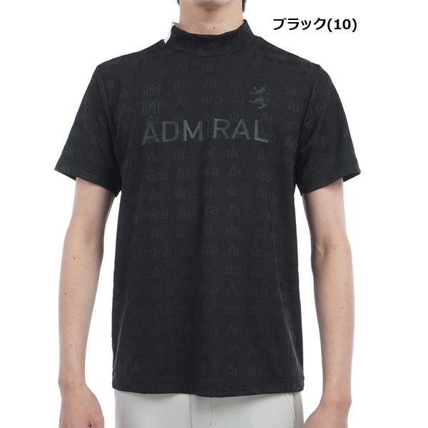 アドミラル ゴルフ メンズ ストライプジャガード モックネックシャツ ADMIRAL GOLF ADMA501 2025年春夏モデル | Admiral Golf | 02