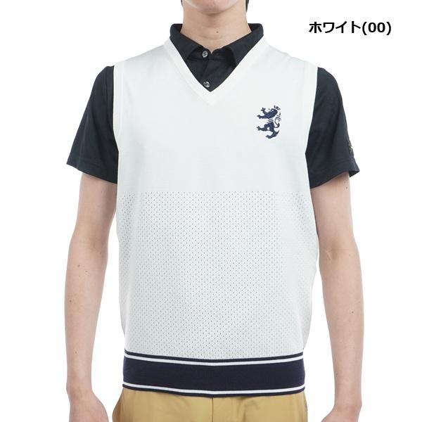 アドミラル ゴルフ メンズ ポリエステル ニットベスト ADMIRAL GOLF ADMA512 2025年春夏モデル | Admiral Golf | 01