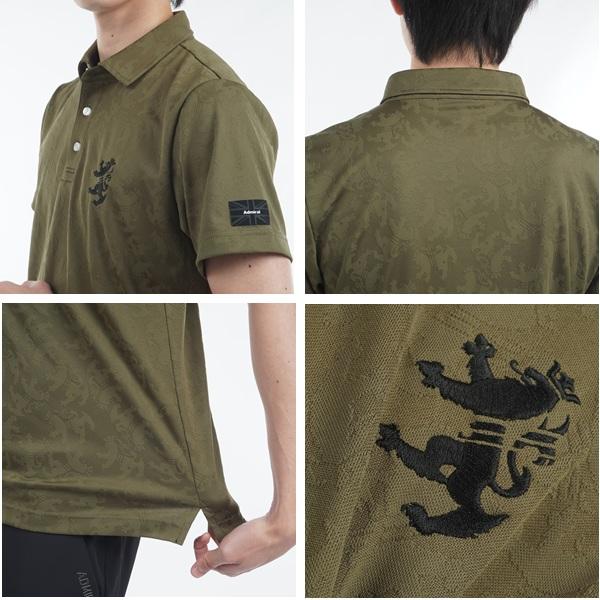 アドミラル ゴルフ メンズ ランパント ジャガードシャツ ADMIRAL GOLF ADMA513 2025年春夏モデル | Admiral Golf | 10