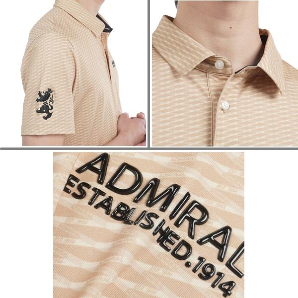 アドミラル ゴルフ メンズ 小紋柄 プリントシャツ ADMIRAL GOLF ADMA515 2025年春夏モデル | Admiral Golf | 10
