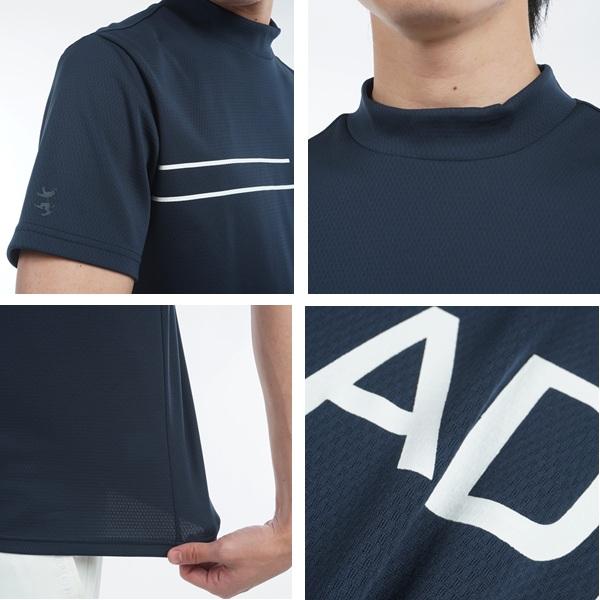 アドミラル ゴルフ メンズ カラタッチ ビッグロゴモックネックシャツ ADMIRAL GOLF ADMA518 2025年春夏モデル | Admiral Golf | 12