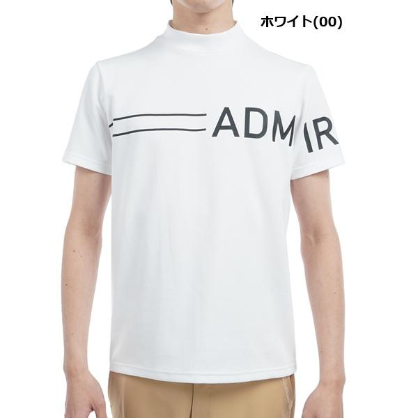 アドミラル ゴルフ メンズ カラタッチ ビッグロゴモックネックシャツ ADMIRAL GOLF ADMA518 2025年春夏モデル | Admiral Golf | 01